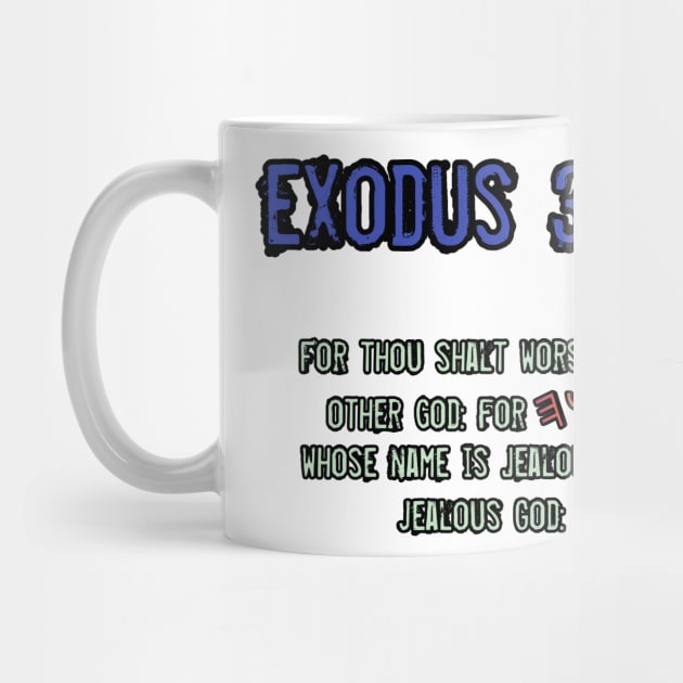 Exodus 34:14 by Yachaad Yasharahla